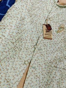 New Kurta Set With Nehru Jacket