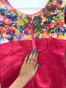 Pink Designer Kurta