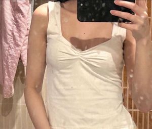 SAVANA Side Slit Sleeveless Top
