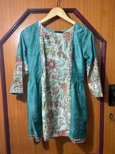 Soch Branded Green Tunic.