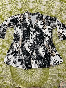 Animal Print Top