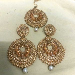 Golden Jewelry Set
