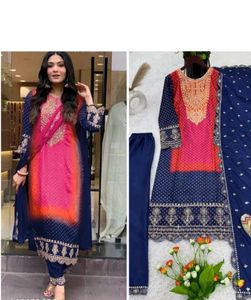 New/Unused Beautiful Chanderi Silk Kurta Set