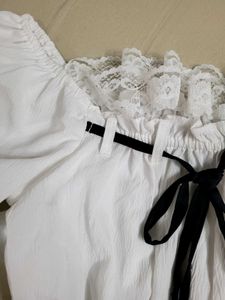 Cottage Core White Top