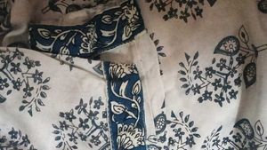 Floral Print Kurta