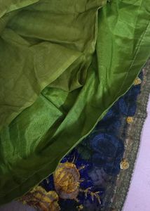 Mehandi Green Lahnga