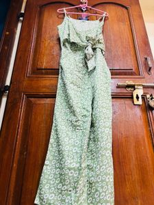 Beautiful Attractive Green Jumpsuit