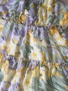 NEWME Asia Floral Print Sun Dress