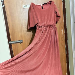 FIG Brand Peach Dress For Party