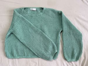 Green Knit Sweater
