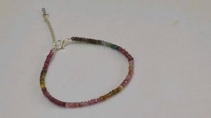 multi tourmaline anklet or bracelet