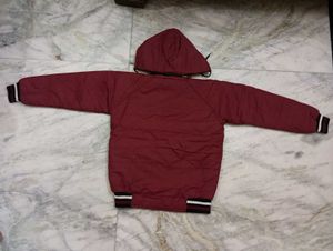 MEN BOMBER JACKET ( MAROON)