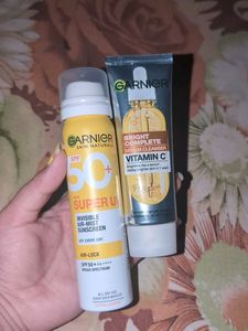 Garnier Combo Of Skincare And Cleanser