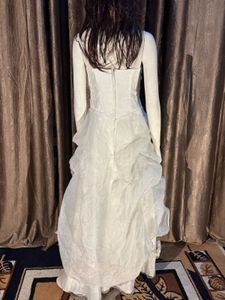 Elegant White Wedding Gown