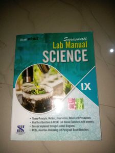 Science Lab Manual Class 9th