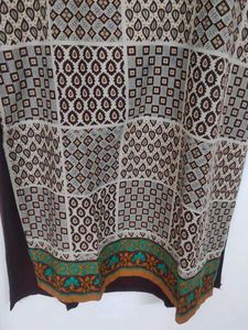 Libas Green &amp; Brown Kurta