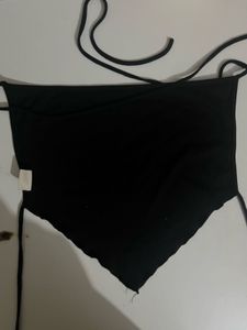 Black Napkin Top