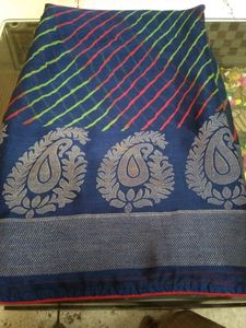 Navy Blue Saree