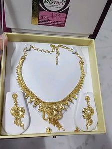 Gold Plated Jewellery Set