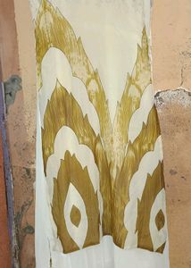 Gown With Double Shade Material