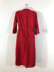 Dark Red Casual Dress(Women’s)
