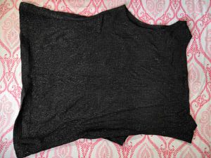 Black Shimmer Top