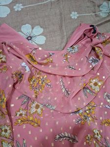 Floral Print Kurta