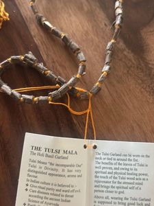 Brand New Tulsi Mala, Holi Basil Garland