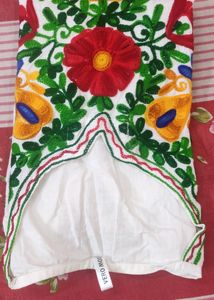 Short Chikankari Kurti