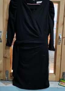 Black Korean Bodycon Dress