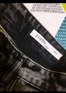 ALERT🚀New WithoutTag CharcoalGrey Mini Denim Skir