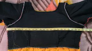 Embroidered Yellow Long Frock ⭐