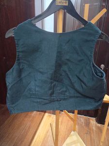 Embroidered skirt crop top &amp; Shrug