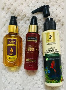Hair Care Combo ❤️ Almond Drops, Tresemme, Pilgrim