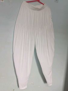 White Ethnic Palazzos
