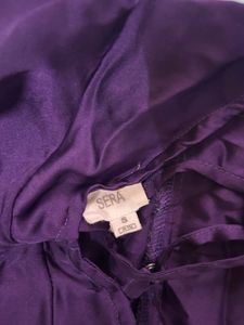 Satin Flare Dress