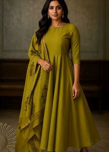 Anarkali Kurti With Duppatta