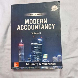 Modern Accountancy Vol. I and Vol.II