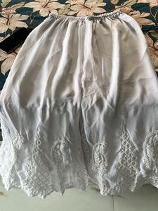 Lavender Chikankari Kurti