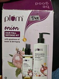 Plum Onion Hair Fall Defense Kit