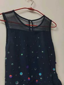 Sparkly Dark Blue Dress
