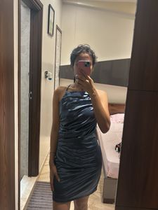 Satin Mini Dress