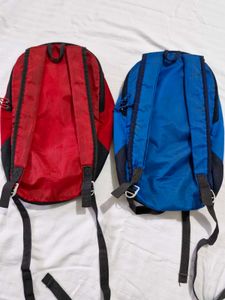Small Red And Blue Backpack