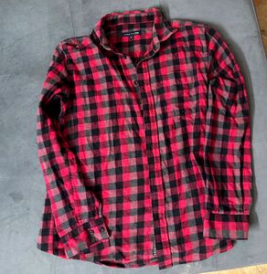 Red &amp; Black Flannel Shirt