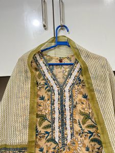 Floral Print Salwar/Kurta Set