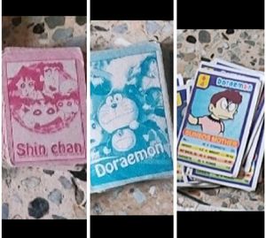 Doraemon Big & Medium,Shinchan Small Size Cards.