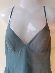 Elegant Blue Maxi AZAZIE Dress(A6)