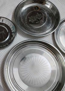 Steel 4 Plates Different Sizes