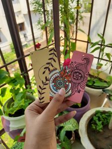 Asthetic Handmade Bookmarks 💗🤌