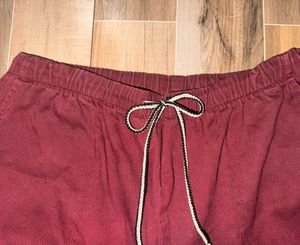 Maroon Trousers
